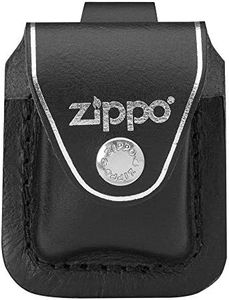 Zippo Adult-Unisex LPLBK Leather Lighter Pouch with Loop