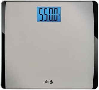 EatSmart Precision 550 Pound Extra-High Capacity Digital Bathroom Scale with Extra-Wide Platform