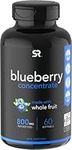 Whole Fruit Blueberry Concentrate Made from Organic Blueberries ~ Non-GMO & Gluten Free (60 Liquid Softgels)