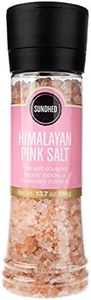 Sundhed Pink Himalayan Gourmet Salt (Course), 13.75 Oz, Natural Sherpa Rock Salt for Seasoning, Keto Friendly and Kosher Certified, 390 Gram