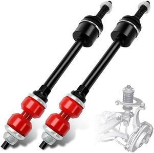 LOBIUTIYA K80894 Front Stabilizer Sway Bar End Link End Kit with PU Bushing Fit for 2003-2021 Dodge RAM 1500 RAM 2500 RAM 3500 RAM1500 Classic,2Pcs 5170290AD Sway Bar End Links