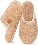 EverFoams Women's Fuzzy Slip-on Sli