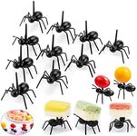 Ant Toothpicks Fruit Dessert Fork (24Pcs) - OOTSR Reusable Ant Food Pick Animal Appetizer Forks for Snack Cake Dessert with Storage Box for Kitchen Baby Shower Wedding Birthday Party