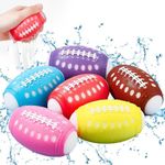 6 Pcs Water Balloons, Refillable Water Bomb Splash Sponge Water Balls, Summer Beach Outdoor Backyard Pool Party Game for Kids Adults