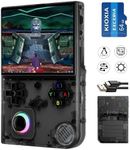 RG40XX V Handheld Game Console RG 40XXV 4.0'' IPS Screen with 64G TF Card Pre-Installed 5223 Games Supports 5G WiFi 4.2 Bluetooth Online Fighting,Streaming and HDMI Retro Emulator RG40XX