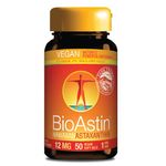 Nutrex Hawaii BioAstin - Hawaiian Astaxanthin - Vegetarian - 12 mg - 50 Vegetarian Gelcaps