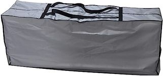 acoveritt Outdoor Rectangular Cushion/Cover Storage Bag, Protective Zippered Storage Bags with Handles, 50''L x 13''W x 20''H