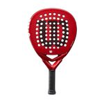 Wilson Bela Elite V2.5 Padel Racket, Carbon fibre/EVA, 365 g, Red