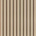 Arthome Wood Slat Wallpaper Self-Adhesive Removable Peel and Stick Wallpaper 17''x 393'' Vinyl Decorative Wood Stripe Grain Paper Natural Wooden Grating for Furniture Easy to Clean(Brown)