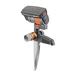 GARDENA ZoomMaxx Oscillating Sprinkler on Metal Step Spike