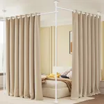 Bonpally Room Divider Curtain Rod,