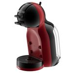 NESCAFÉ Dolce Gusto Krups Mini Me Small Automatic Coffee Capsule Machine, Hot and Cold Drinks, 15 Bar Pressure, 0.8 Litre Water Tank, Eco Mode, Cherry Red/Black, KP123H