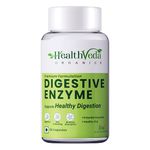 Health Veda Organics Digestive Enzyme Capsules | For Better Digestive Function, Healthy Gut, & Health Management | 60 Veg Capsules for both Men & Women…