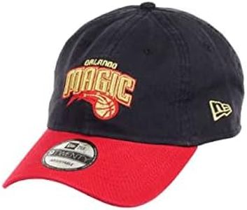 New Era Orlando Magic NBA Team Navy Red 9Twenty Unstructured Strapback cap - One-Size