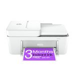 HP DeskJet 4220e All in One Printer | Perfect for Home | Colour | Wireless | Print, Scan & Copy, ADF | 3 Months of free Instant Ink | Easy Setup & Reliable Wi-Fi | Cement
