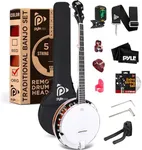 Pyle Banjo Kit with Remo Head and S