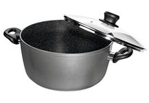 2016 Germany's Stoneline Xtreme Series 7.4 Quart Stock Pot with Lid, Non-stick, Non-Toxic Stone Coating Cookware - 2016 Top of the line model, better taste food, induction ready