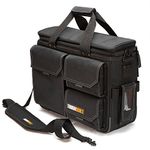 ToughBuilt - Quick Access Laptop Bag + Shoulder Strap, Medium, Rugged HardBody Construction with Protective Padding, Fits 13" - 17" Laptops, Compatible with ClipTech Pouches - (TB-EL-1-M2)