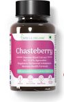 Viteva Organic Chasteberry 500 mg | 60 Veg Capsules 0.8% Vitex Agnusides (Standardized Extract) for Women health, better cycle, PCOS, hormonal balance