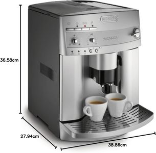 DeLonghi Magnifica Espresso Machine – Silver Coffee Maker