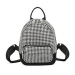 Bling Purses for Women Rhinestones Backpack Diamond Purse Glitter Sparkly Fashion Purse for Evening Party Shopping Work Black