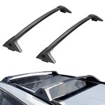 VEVOR Roof Rack Cross Bars, Compatible with Toyota RAV4 2019-2023, 260lbs Load Capacity, Aluminum Anti-Rust Crossbars with Locks, Rooftop Cargo Bag Luggage Carrier (Not Fit for Adventure/TRD Off-Road)