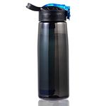 DoBrass Water Filter Bottle for Travel, Camping, Hiking, Outdoor and Daily Use, Filtered Water Bottle with BPA Free and Leakproof