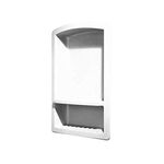 Swanstone RS-2215-010 Recessed Shampoo Shelf (White Finish)