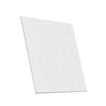 Eowpower 6061 T6 Aluminium Sheet Metal, 12 x 12 inches, 1.5mm Thickness, Heat Treatable Rectangle Flat Plain Metal Plate Panel Finely Polished and Deburred, Covered with Protective Film