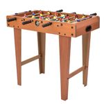 M.Y 27" Freestanding Table Top Football Game | 69cm x 37cm x 62cm | Nine-A-Side Freestanding Foosball Table Game | Football Gift