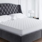 Gr8 Home Fine Linens Collection Extra Deep 30cm Waterproof Quilted Mattress Protector Bed Sheet Cover Topper Bedding[Double 135 x 190cm]