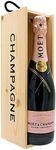 Moët & Chandon Imperial Rosé Champagne 75cl with Wooden Champagne Gift Box