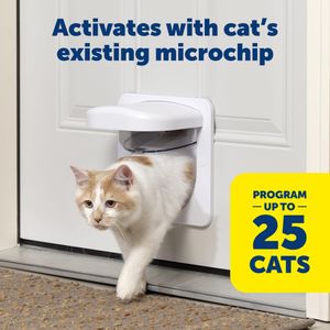 PetSafe Microchip Cat Door – Selective Entry Pet Flap