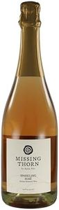 Missing Thorn Sparkling Rosé Alcohol-Removed Wine by Aaron Pott - Sip Clean Non-Alcoholic Wine with Pomegranate & Cranberry Notes – Low Sugar, Vegan, Gluten-Free