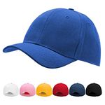 Boy Cap – Toddler Cap Kid Baseball Cap Sun Hat Cute Fashion Adjustable Sports Camp Spring Summer Autumn 3-6 Years Blue