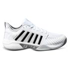 K-Swiss Men's Pickleball Supreme Shoe, White/High Rise/Black, 13