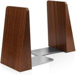 DRELIFAM Wood Handmade Book Ends to Hold Books Large Heavy Duty Bookends for Shelves Decorative Book End for Heavy Books