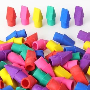 Tamaki 60 Pack Erasers for Pencils, Pencil Top Erasers Cap Erasers, Toppers Eraser for kids, 6 Colors