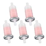 AISEN Pack of 5 Fuel Filter Fuel Filter 9 mm for Kawasaki 49019-1055 1FK-24560-00