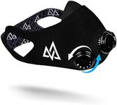 TRAININGMASK - Elevation Training Mask 2.0 - Resistance Training Mask®, High Altitude Mask, Workout Mask (Black, Large)