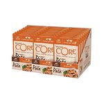Wellness CORE Purely Paté Chicken & Turkey, Smooth Paté Wet Cat Food, Grain-Free, High Meat Content, Chicken & Turkey, 24 x 85g