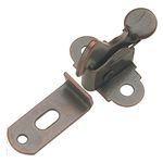 Hickory Hardware P654-STB Elbow Catch, 0.625-Inch, Statuary Bronze