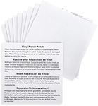 Camco Vinyl Air Mattress Patches | Repairs Inflatable Products | Easy to Apply | Measures 3"x3"| Includes a Pack of (10) Patches (51098)