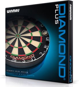 WINMAU Diamond Bristle Dartboard – Tournament Quality