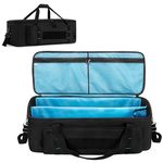 SAMDEW 30'' Tripod Travel Bag, Photo Studio Equipment Case with Secure Buckles & Lens Storage Pocket, Large Photography Organizer for Light Stand, Monopod, Mic Stand, Camcorder, up to 30", Bag Only