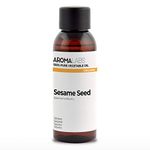 ORGANIC - SESAME SEED Oil - 50mL - 100% Pure, Natural, Cold Pressed and AB Certified - AROMA LABS (French Brand)