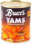 Bruce's, Yams, Cut Sweet Potatoes in Syrup, 29oz Can (Pack of 6) (Choose Can Sizes Below) (29oz Can)