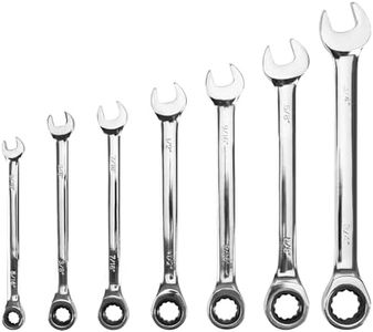 Performance Tool W1171 7pc SAE Ratcheting Wrench Set