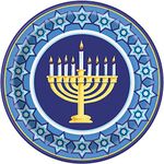 Happy Hanukkah Dinner Plates, 8ct