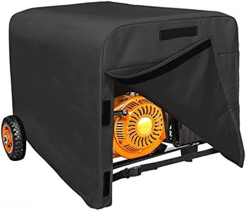 Jorohiker Generator Cover Waterproof 38 x 28 x 30 inch, Heavy Duty Thicken 600D Polyester Universal Cover for Portable Generators 5500-15000 Watt